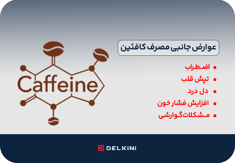 عوارض کافئین برای بدن