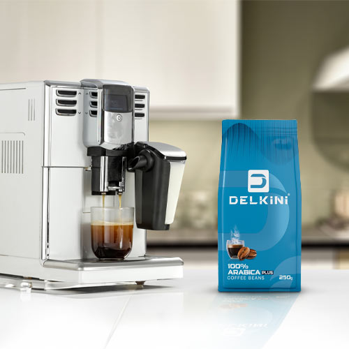 دانه قهوه 100 درصد عربیکا پلاس 250 گرمی