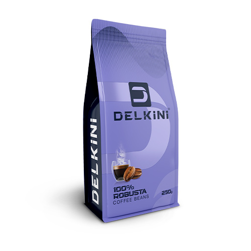 دانه قهوه 100 درصد روبوستا 250 گرمی