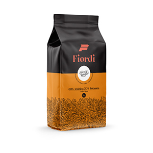 دانه قهوه 50 عربیکا-50 روبوستا یک کیلوگرمی-برند فیوردی