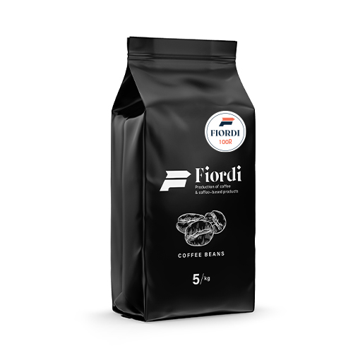 دانه قهوه 100 درصد روبوستا کلاسیک 5 کیلوگرمی - برند فیوردی